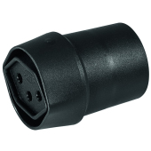 UNI-ADAPTER CH-DE-FR BL - Adaptateur Suisse T12 - Allemagne CEE7/4